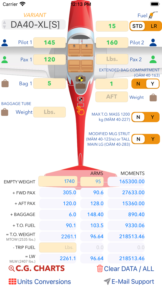 #1. DA40 M&B mobile (iOS) 由: Pedro Isidoro
