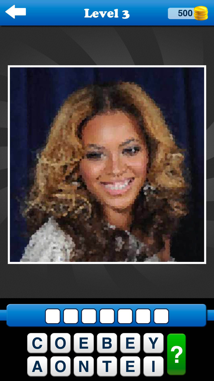 Guess the Celebrity Quiz Game