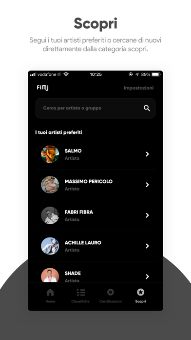 FIMI - Musica Italiana Screenshot