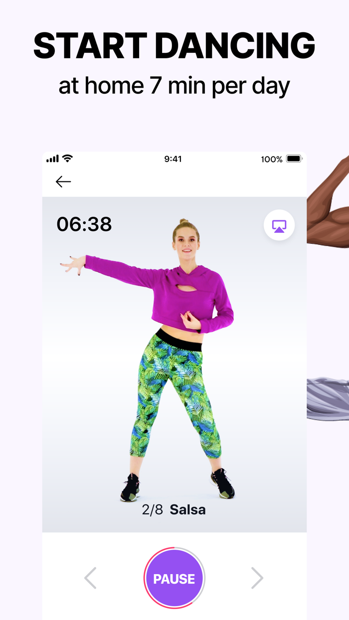 Organic Dance Weight Loss App