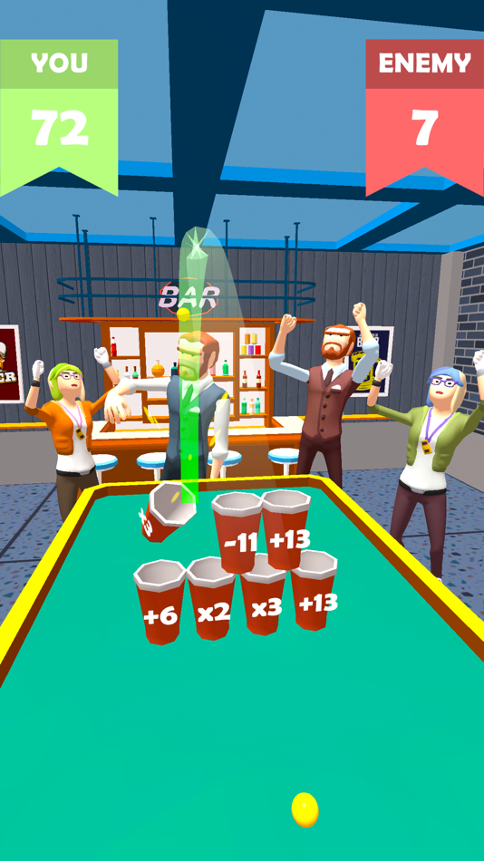 #3. Math Pong! (iOS) 由: FURTLE GAME OYUN ANIMASYON YAZILIM VE BILISIM TEKNOLOJILERI TICARET ANONIM SIRKETI