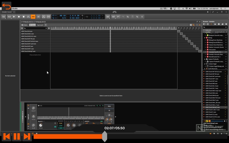 Screenshot #3 pour Sampler Guide BitWig Studio