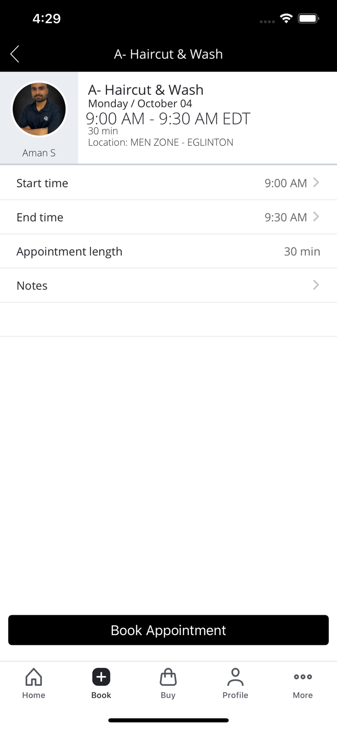 MEN ZONE BARBERSHOP INC.