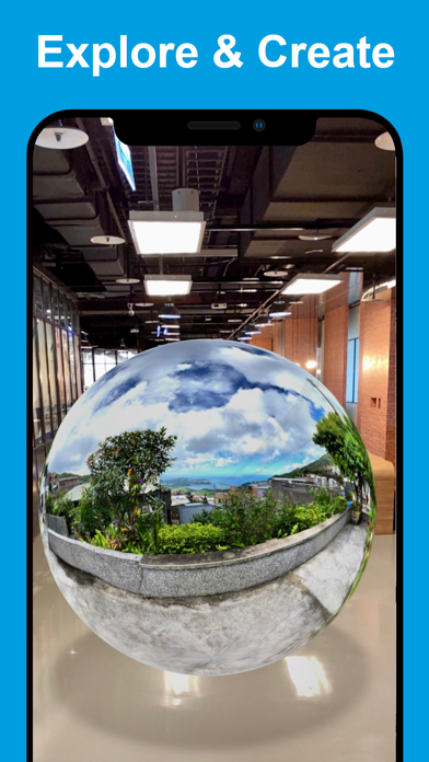 Screenshot #2 pour AR Portal - 360 photo to AR