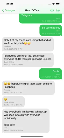 Game screenshot Dialogue: Your Chats Live On apk