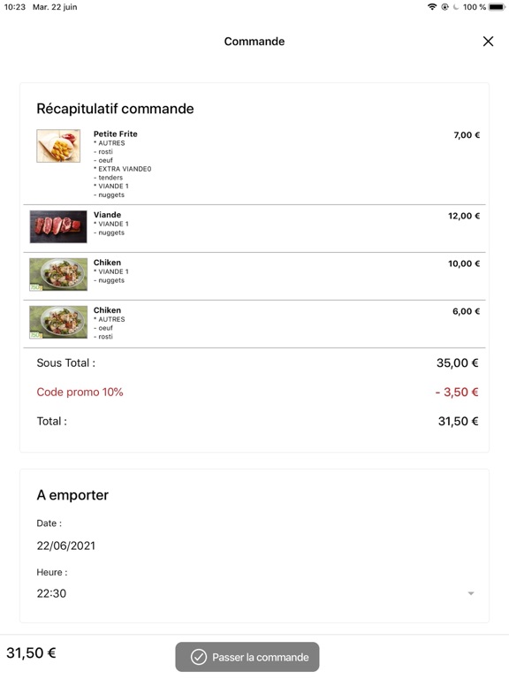 Screenshot #6 pour City Food Metz