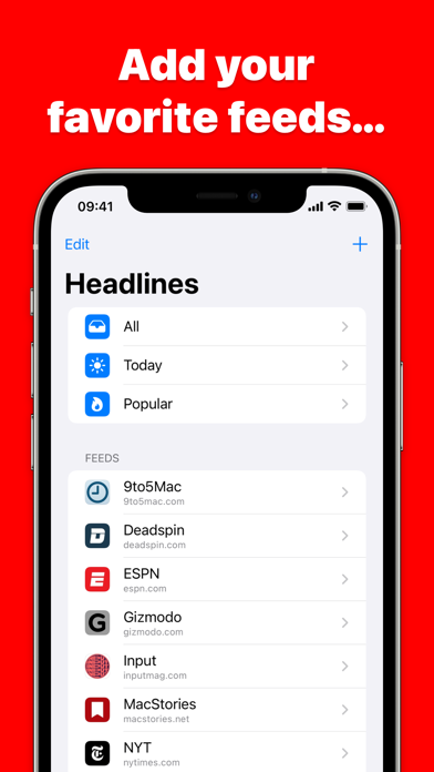 Headlines - News & Widgets Screenshot