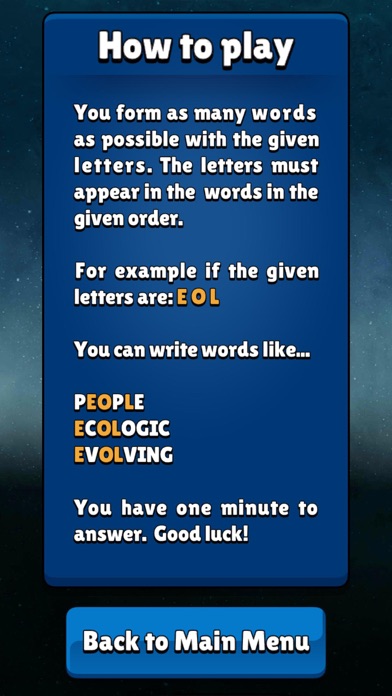 LetterSpotting Screenshot