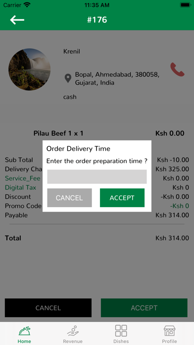 HALAL EATS Restaurant Screenshot