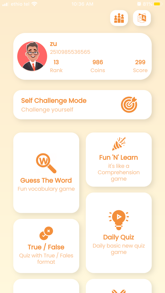 #2. Quiz chewata (iOS) 由: Zeynu Hamid