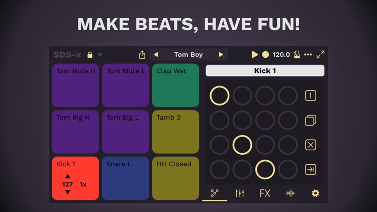 SDS-x — Simple Drum Sampler