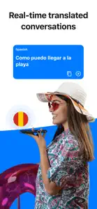 Spanish voice text translator screenshot #2 for iPhone