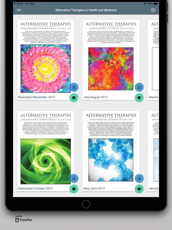 Screenshot #4 pour Alternative Therapies app