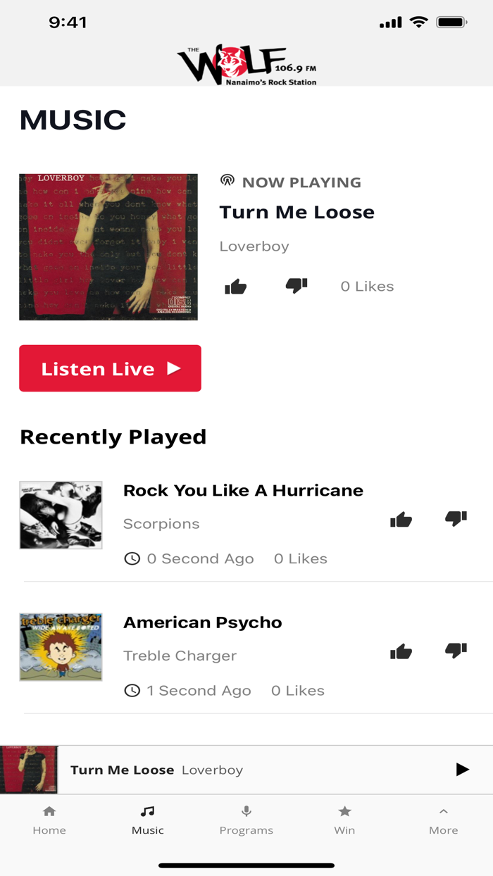 106.9 The Wolf - Nanaimo