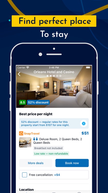 Cheap Hotels App・Hotel Booking screenshot-3
