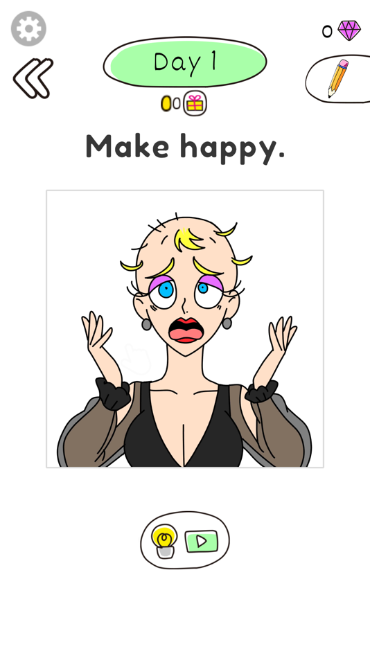 #1. Draw Happy Beauty:Drawing Game (iOS) By: New Story Inc. (Apps)
