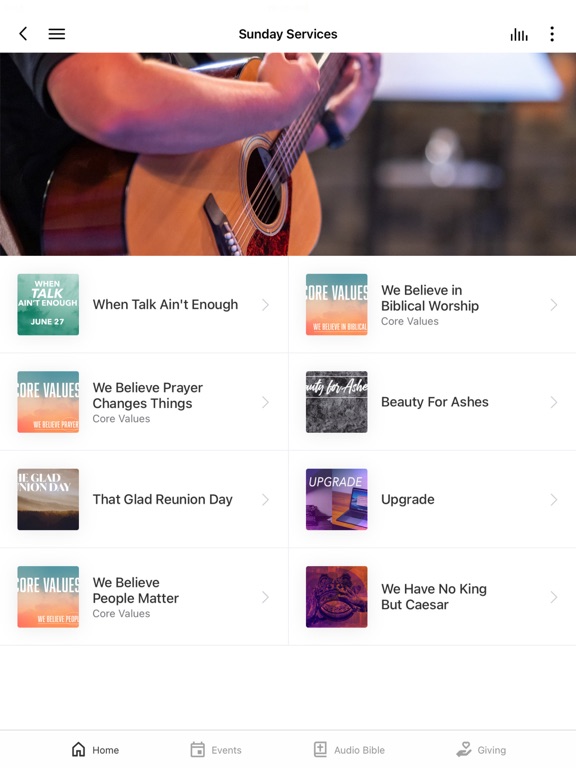 Pathway Church Blytheville iPad screenshot 3 - Education app