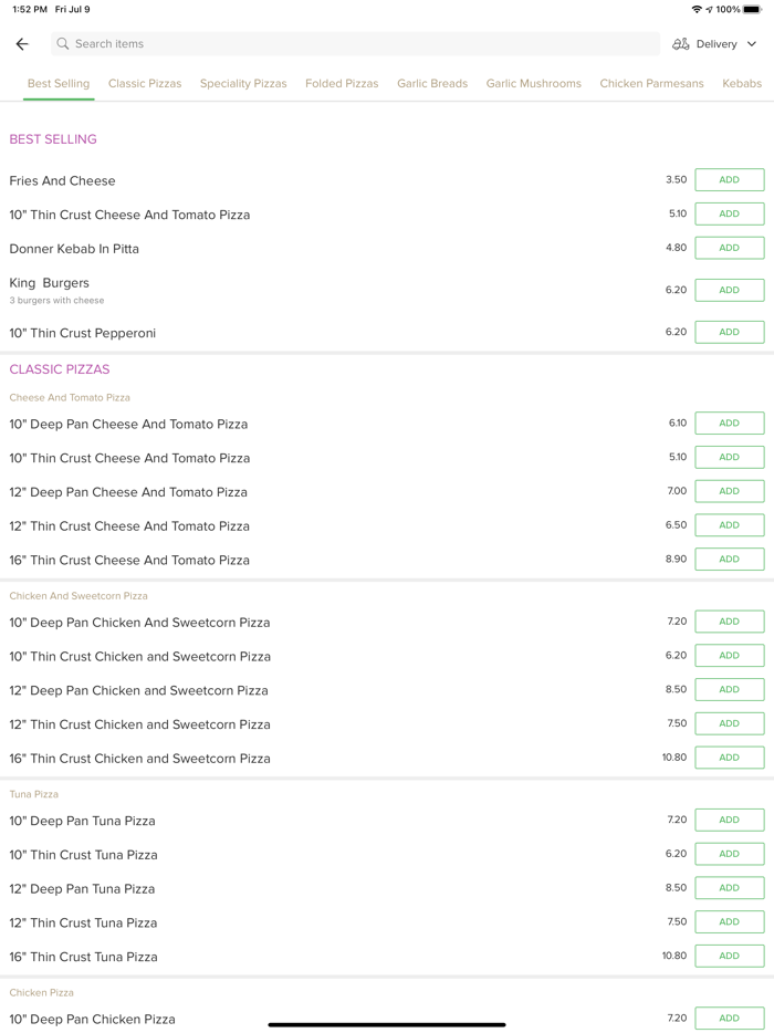 Signoris Pizza Rotherham