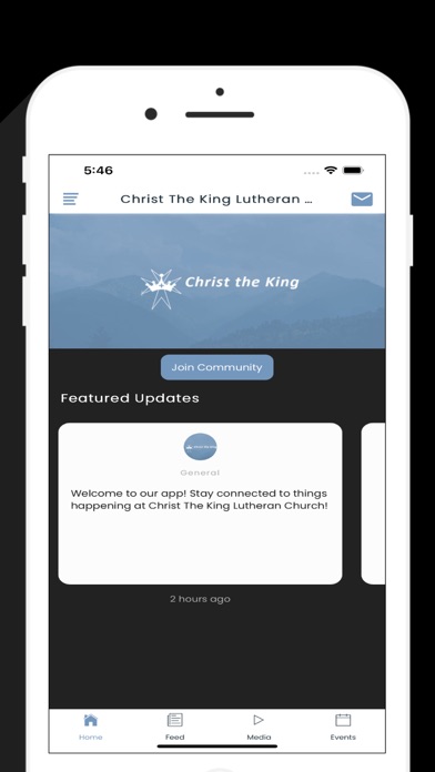 Christ The King Lutheran App Screenshot