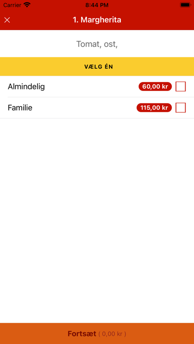 Xanthos Pizza Restaurant Screenshot