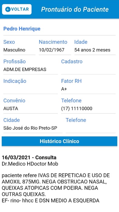 HiperDoctor Mobile Screenshot