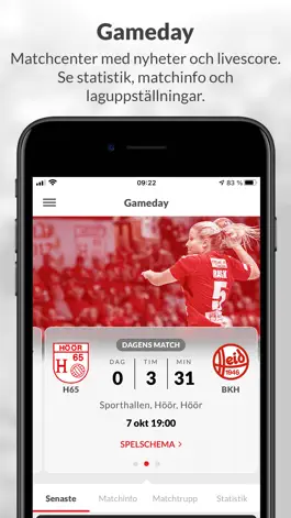 Game screenshot H65 Höör - Gameday hack
