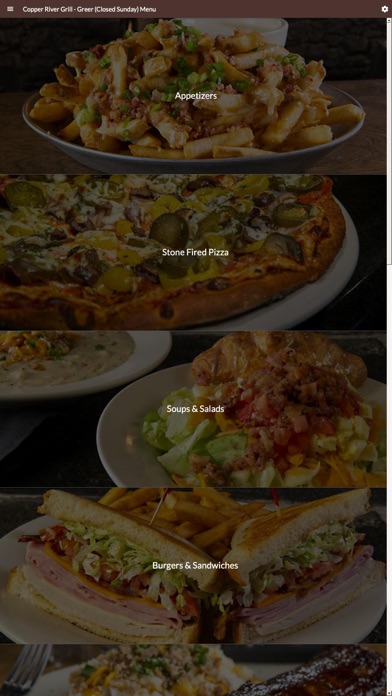 Copper River Grill Screenshot