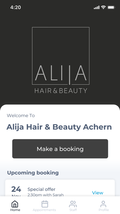 Alija Hair & Beauty Achern Screenshot