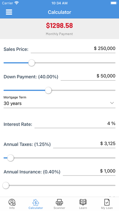 My Mortgage by Ross Mortgage Screenshot