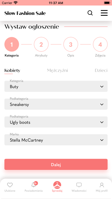 SlowFashionSale Screenshot