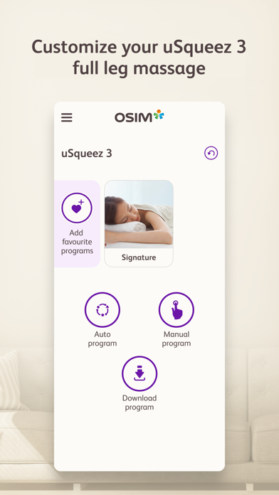 OSIM Relax and Relieve Screenshot