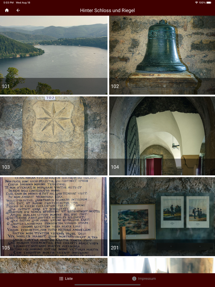 Hinter Schloss und Riegel