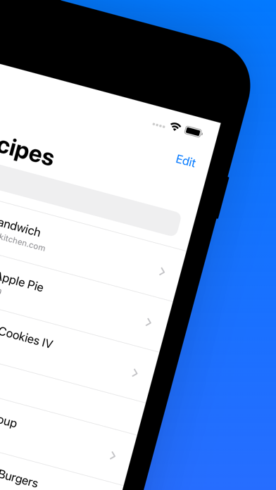 Recipes - Recipe Manager Screenshot