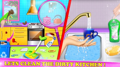 Home Cleaning Girls Game Screenshot