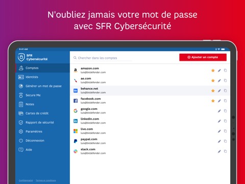 SFR Cybersécurité – Passwordのおすすめ画像1