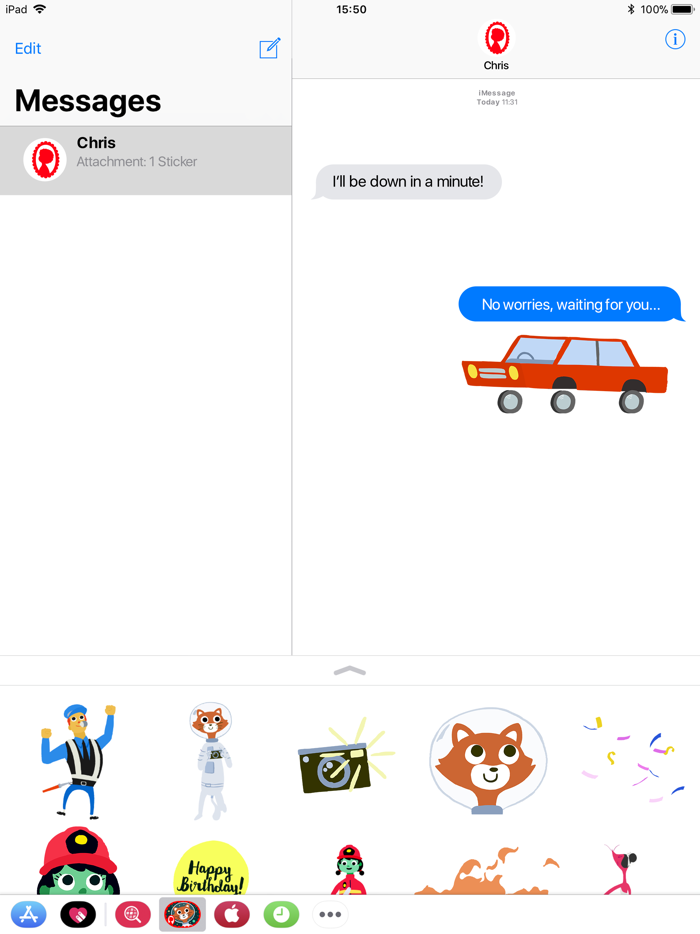 Professions Animated Stickers