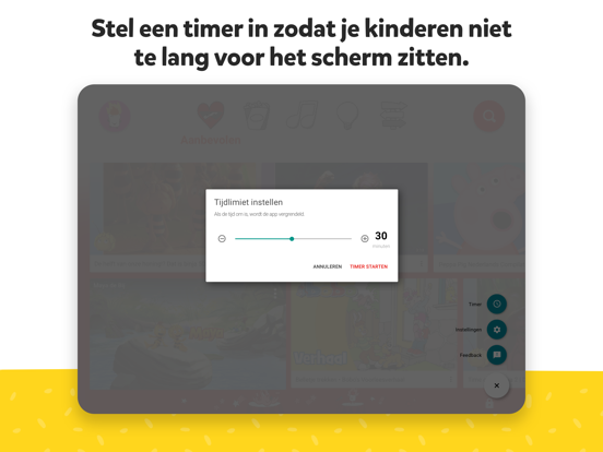 YouTube Kids iPad app afbeelding 5