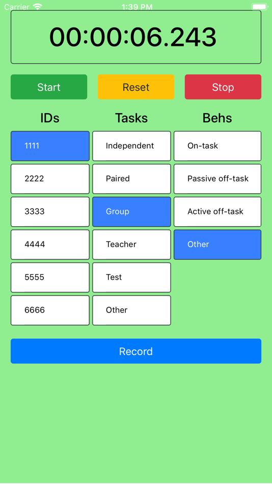#3. SchoolBehaviour (iOS) 由: University of Bern