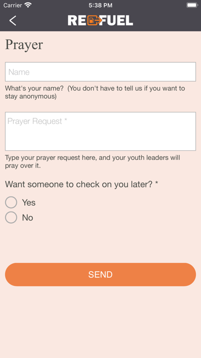 Refuel Students Screenshot