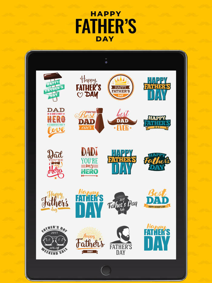 Fathers Day Fun Emojis