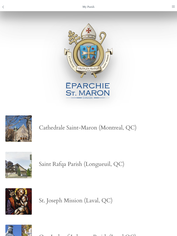 Screenshot #6 pour Eparchy of St. Maron - Canada