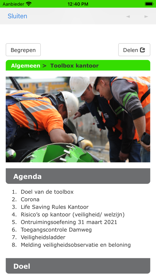 #6. MvO Safe (iOS) بواسطة: VeiligWerk BV