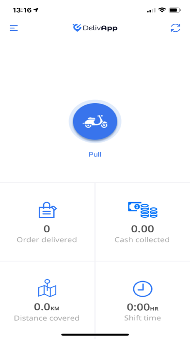 DelivApp Courier Screenshot