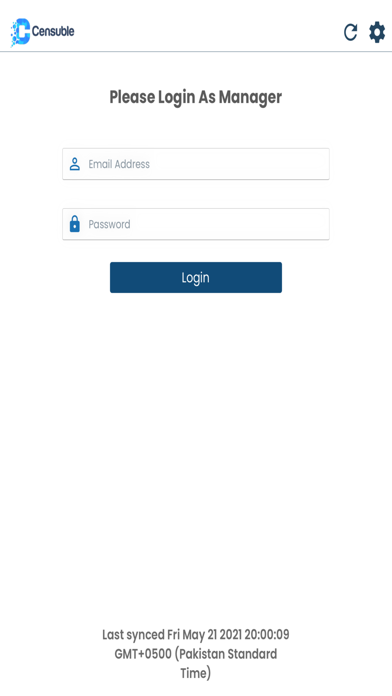 Censuble Kiosk Screenshot