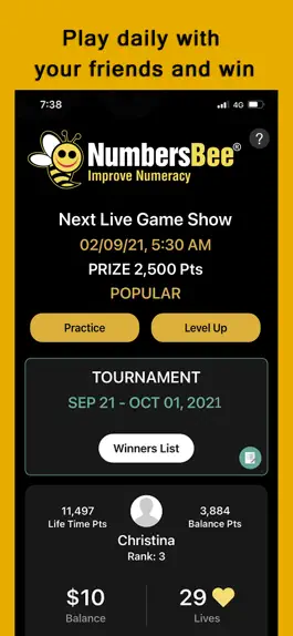 Game screenshot NumbersBee apk