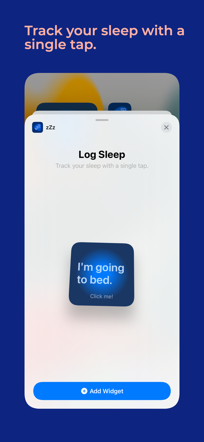 zZz - Sleep Tracker Widget