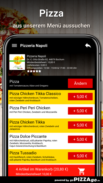 Pizzeria Napoli Bochum screenshot 5