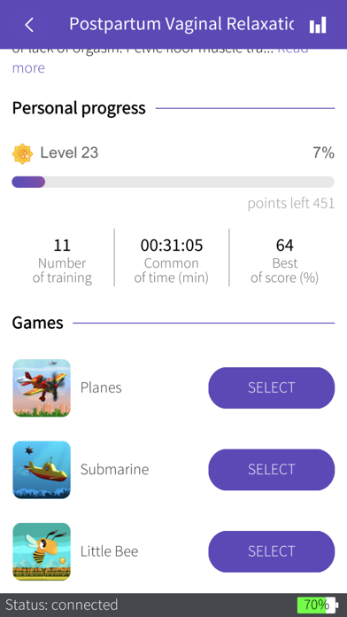 Callibri BeFit Screenshot