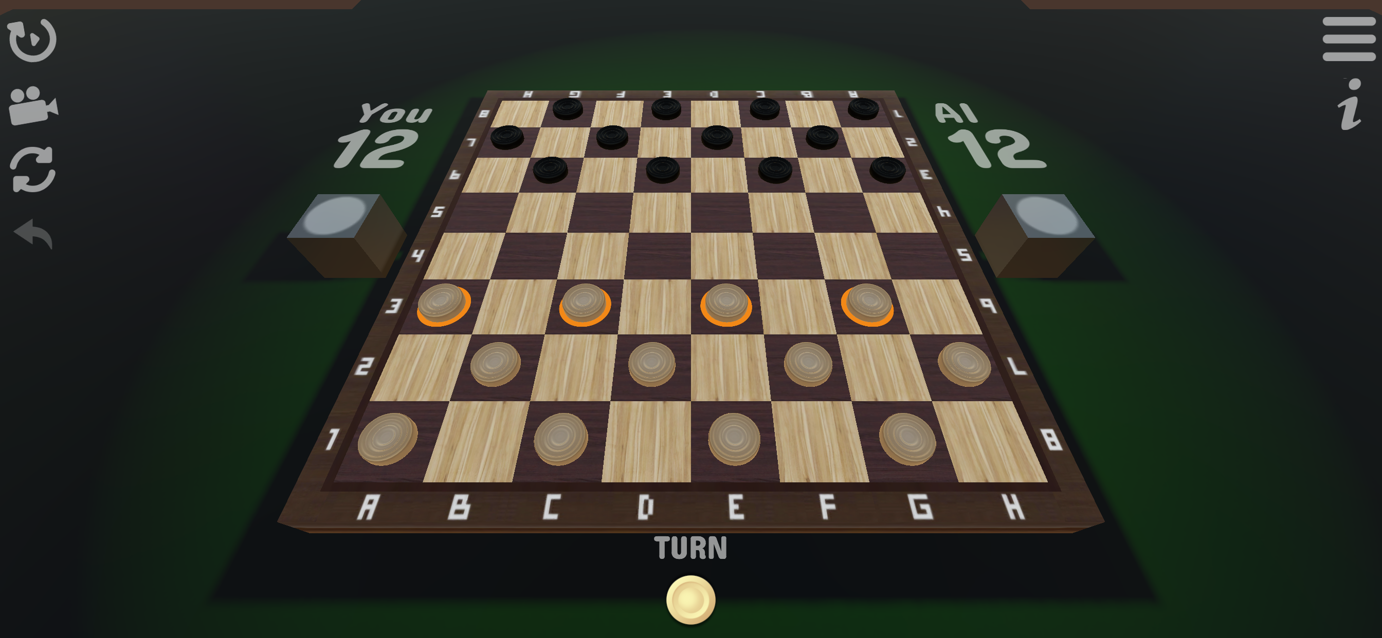 Checkers classic - Draughts 3D