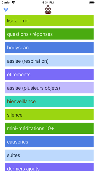 Les méditations Screenshot